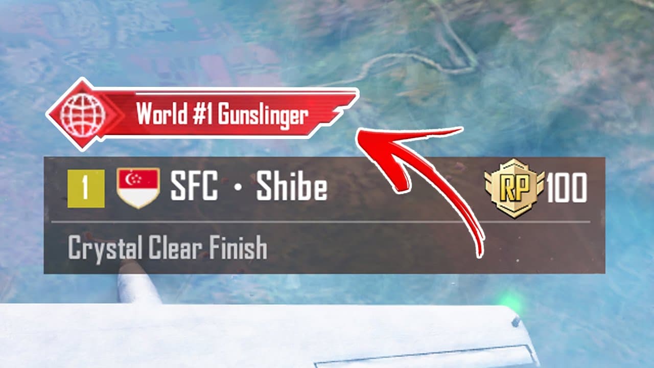 I finally got World #1 Gunslinger Title